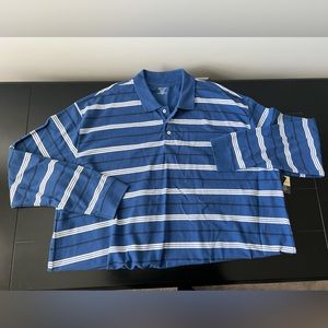NWT Mens Long Sleeve Polo